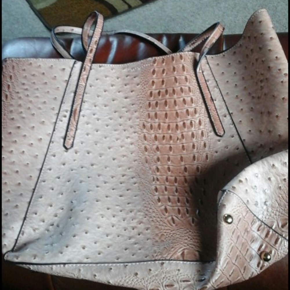 Pink handbag